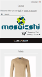 Mobile Screenshot of mosaicships.com